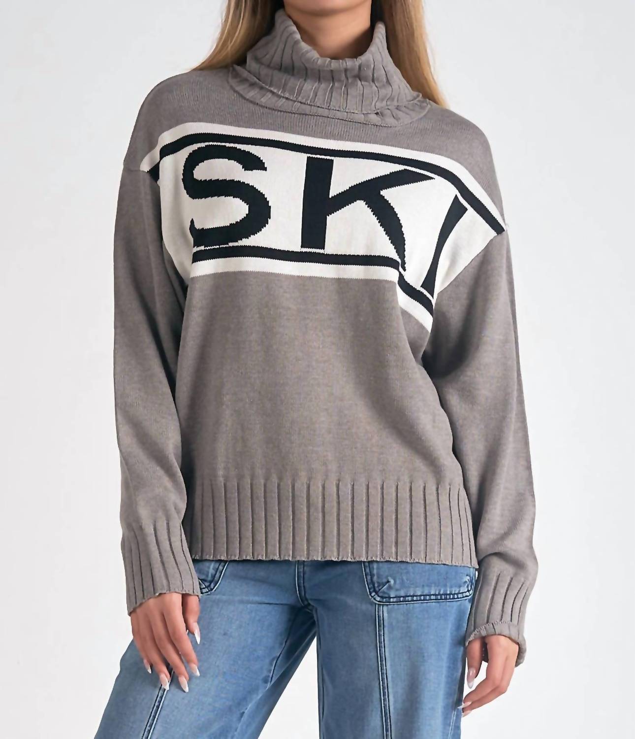 Elan - Ski Turtleneck Cotton Sweater