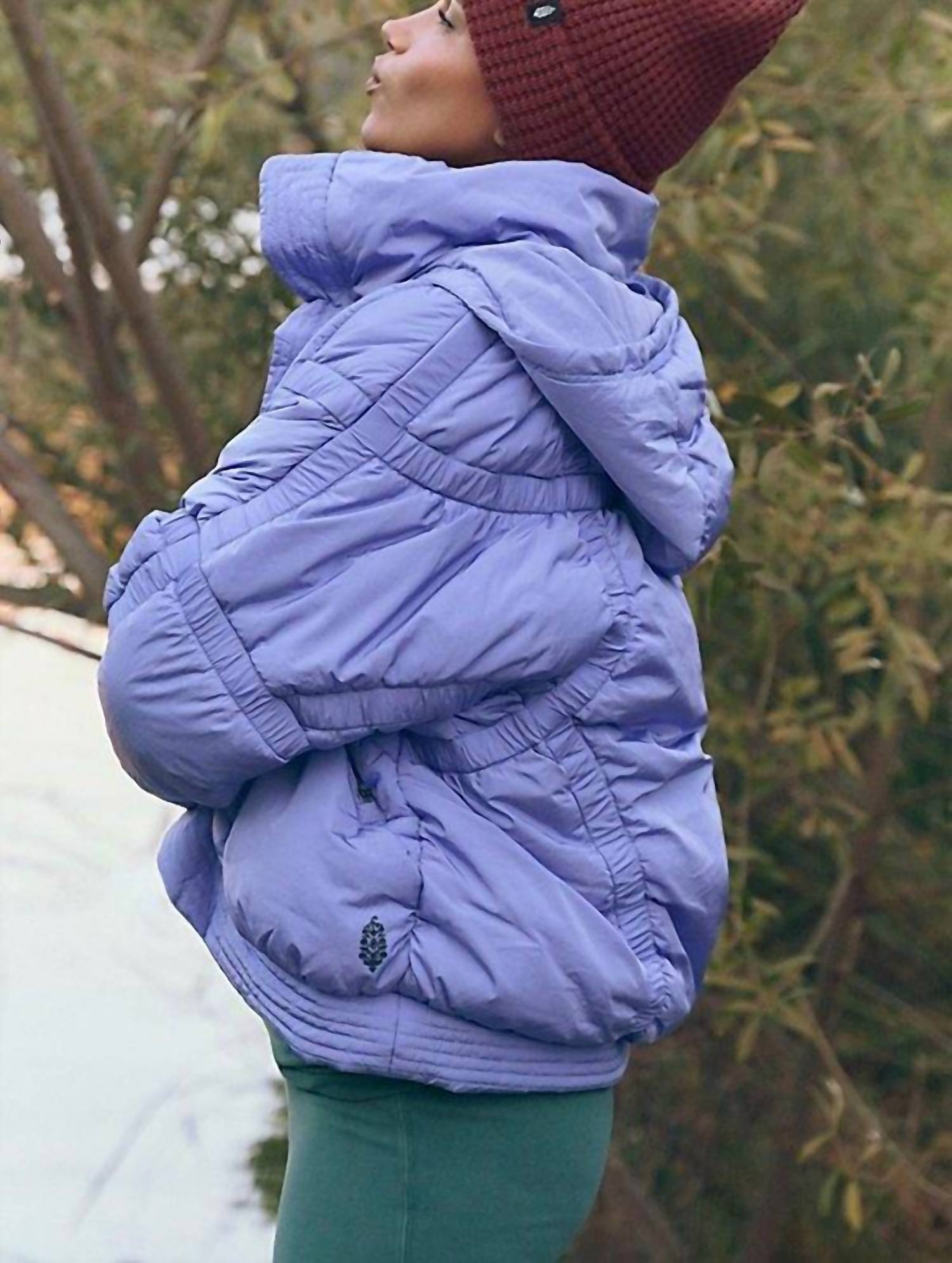 Free People - Shirr Enough Backpack Puffer Jacket