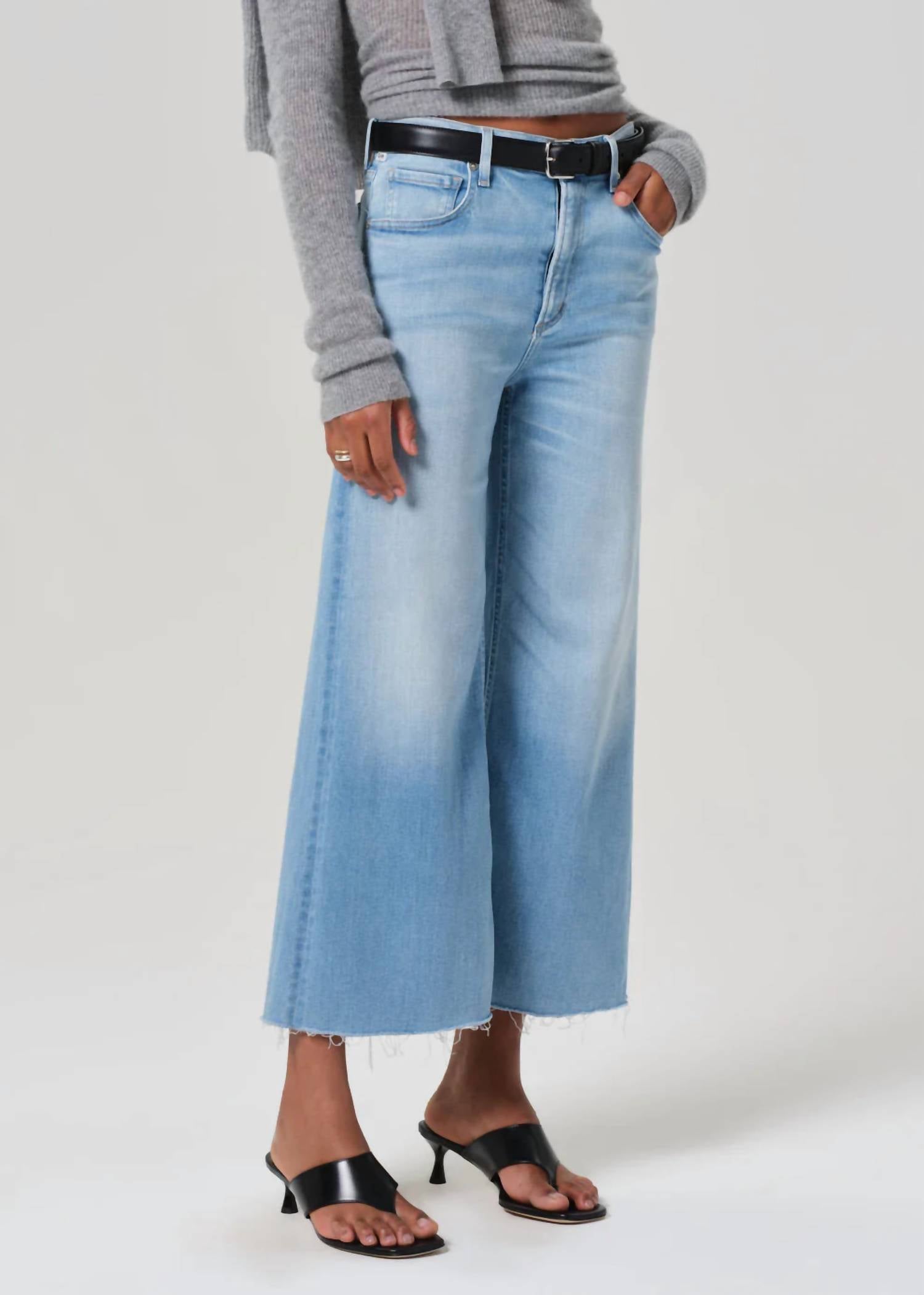 Citizens Of Humanity - Lyra Wide Leg Crop Jeans