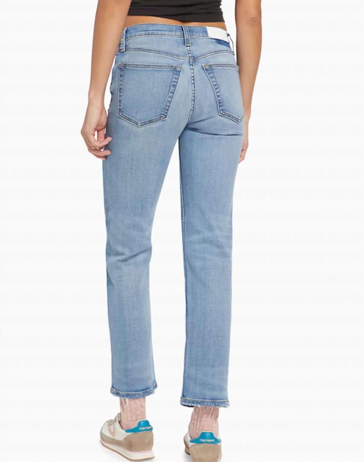 Re/Done - Stove Pipe Straight Leg Jeans