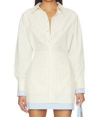 Line And Dot - Marmalade Button Down Shirt