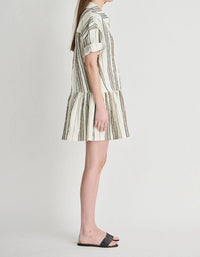 Apiece Apart - Stripe Rowen Mini Dress