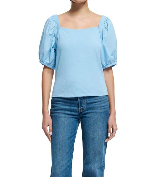 Nation Ltd - Naya Puff Sleeve Top