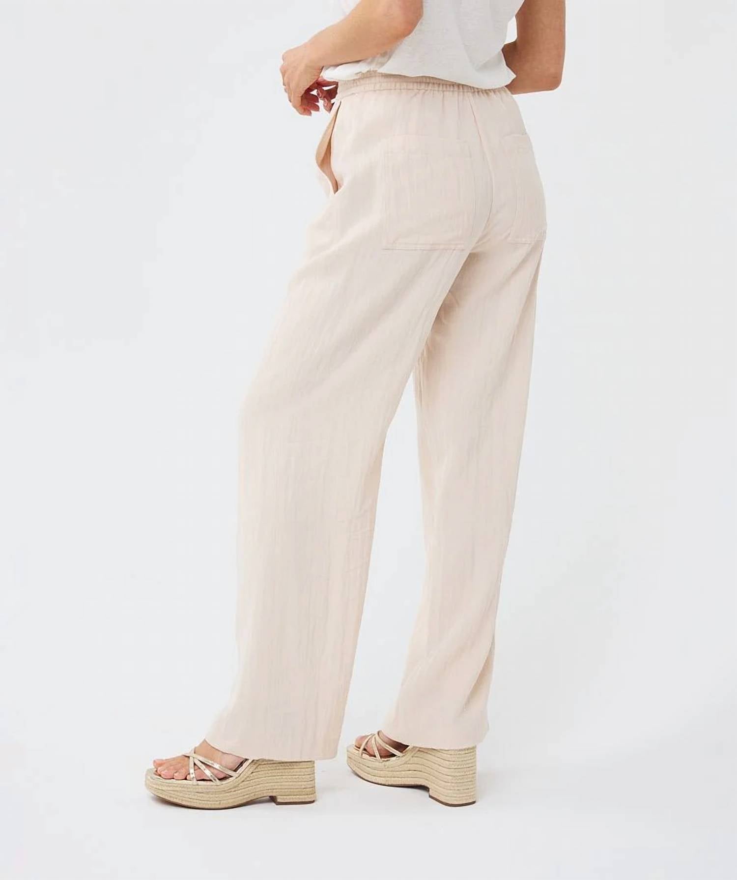 Esqualo - Talli Wide Crush Trousers