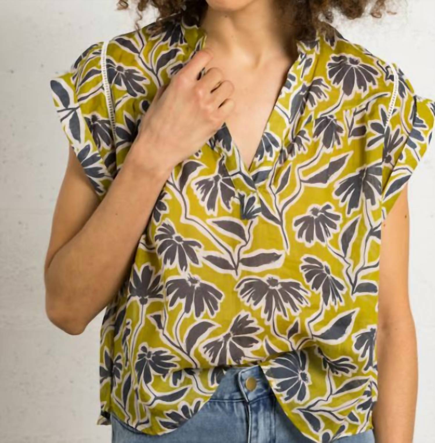 The Korner - Garden Reverie Blouse