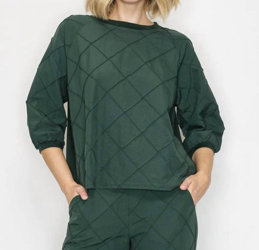 Joh - JACOB STETCH KNIT POINTE WITH TEXTURED WOVEN TOP