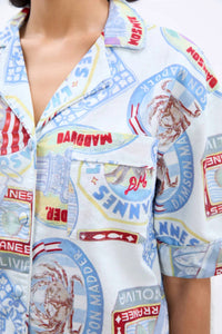 Damson Madder - Chlo Short Sleeve Shirt