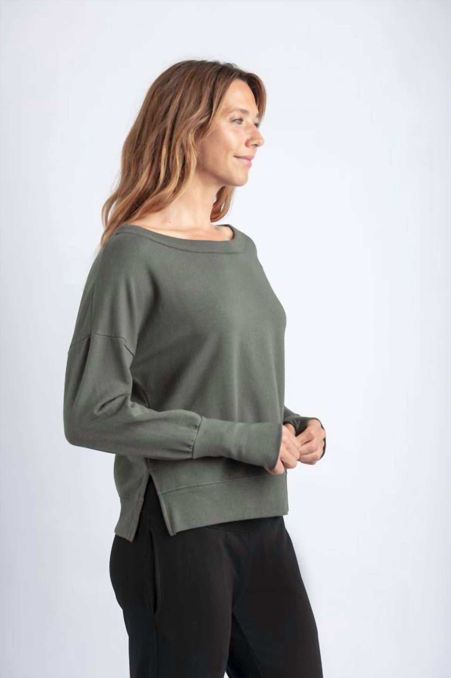 Mila Mae - Boatneck Sweatshirt