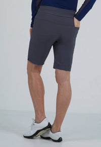 Ibkul - Stain Resistant Solid Shorts