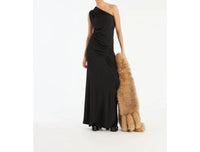 Rotate - Draped One Shoulder Dress