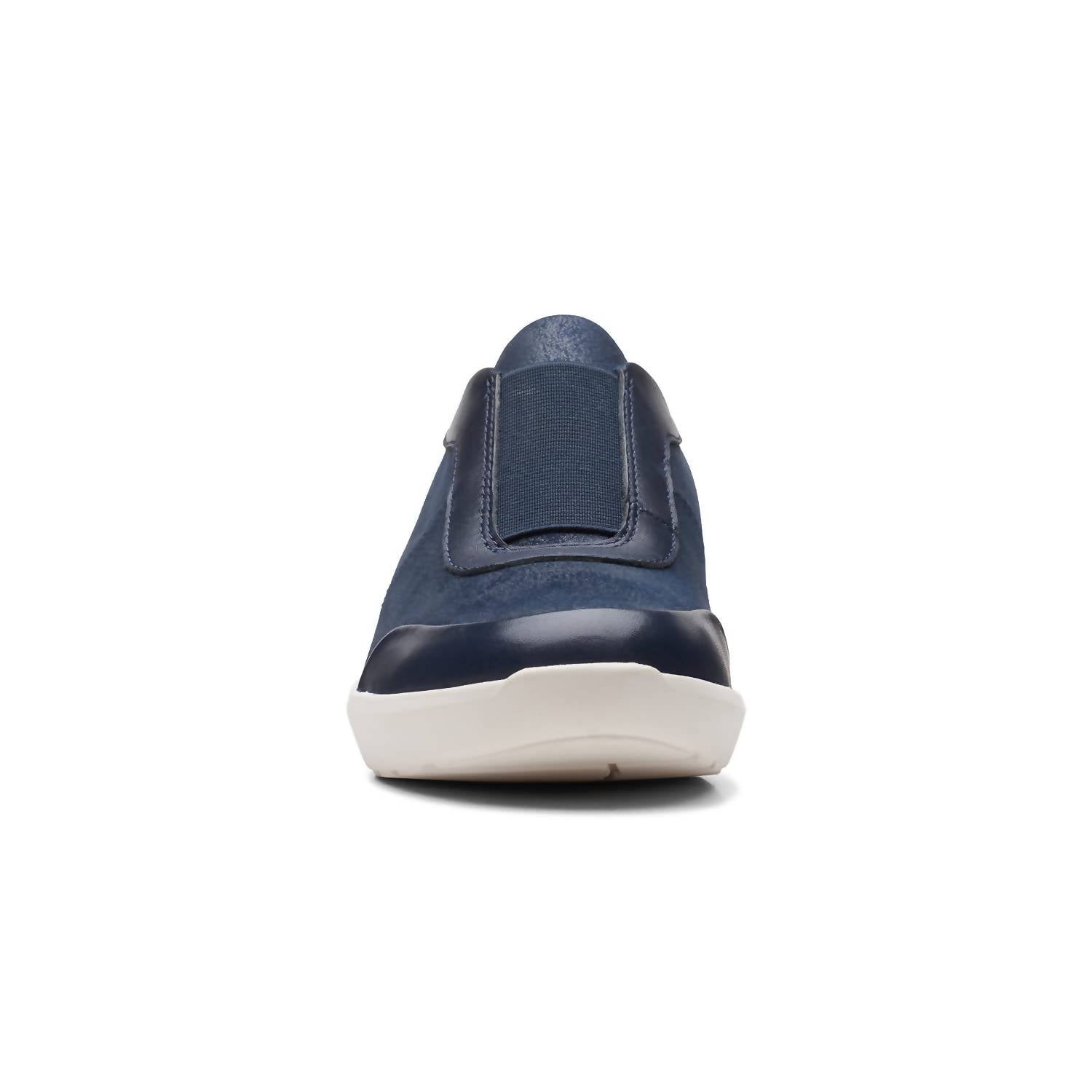Clarks Women's Kayleigh Peak Loafer in navy textile - women's flats - view 5