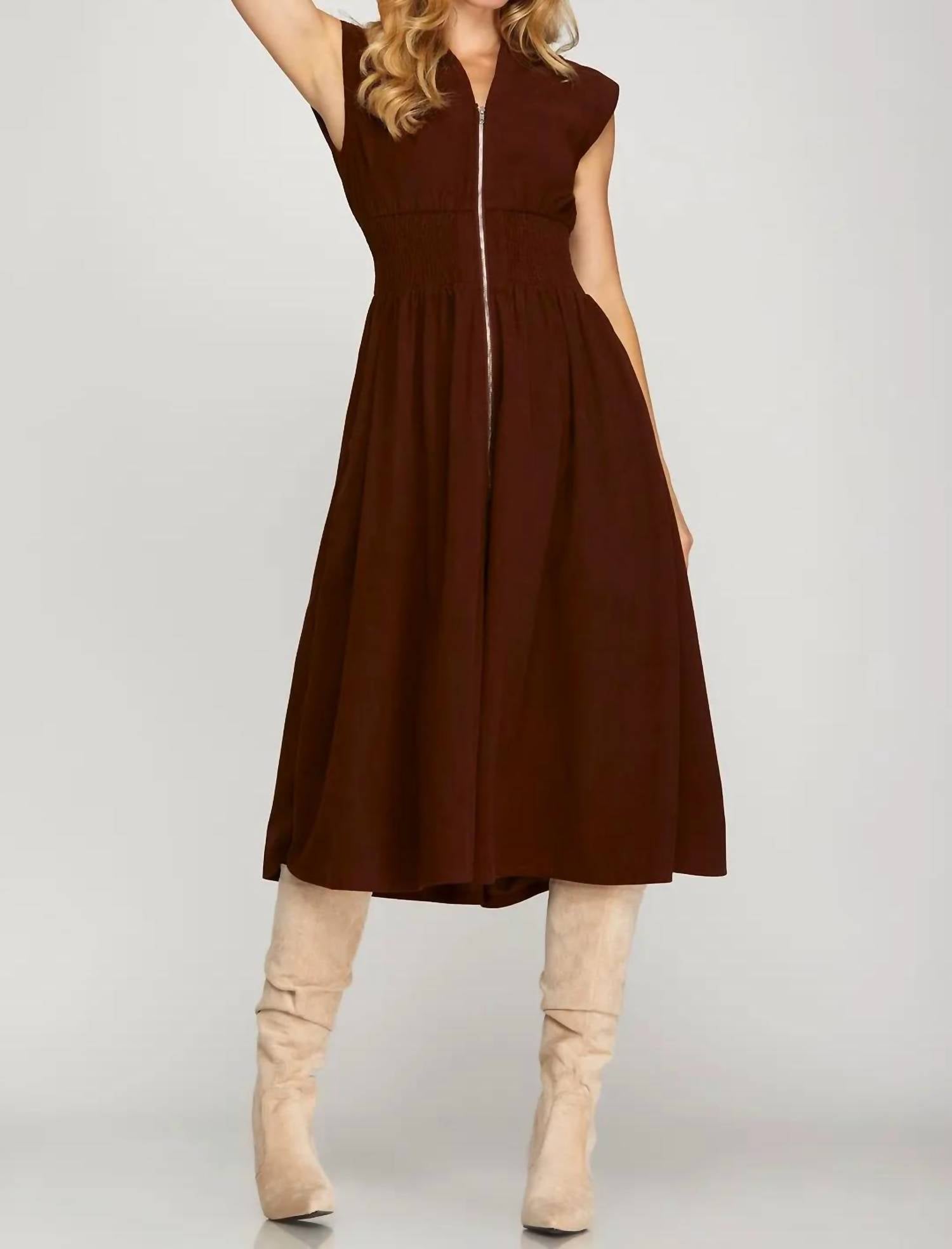 She + Sky - Annabelle Corduroy Dress