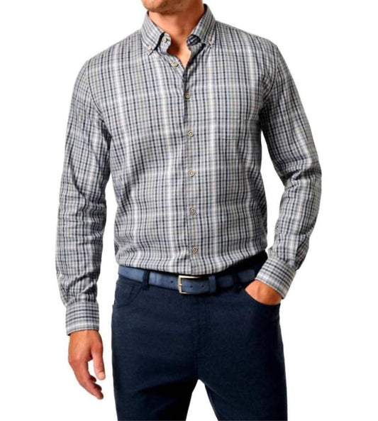Johnnie-O - Matthew Plaid Stretch Button-down Shirt