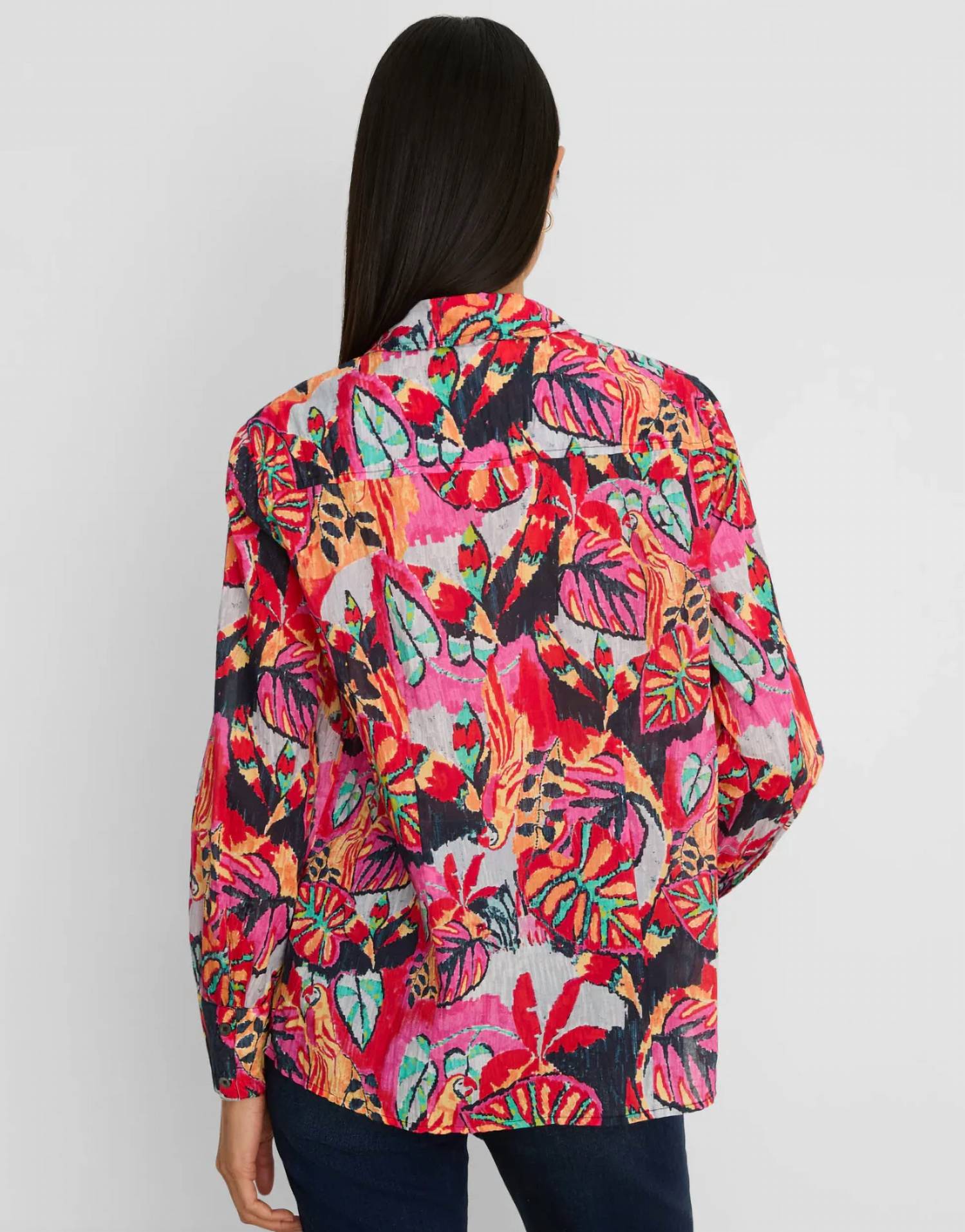 Nic + Zoe - Tropical Button Down Shirt