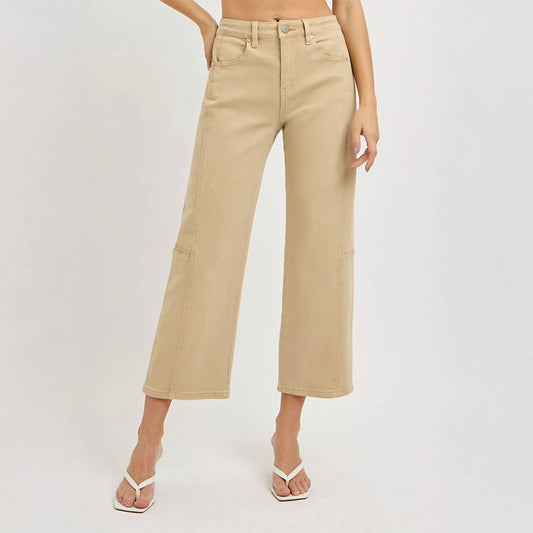 Risen - Sunsent High Rise Wide Leg Barrel Jeans