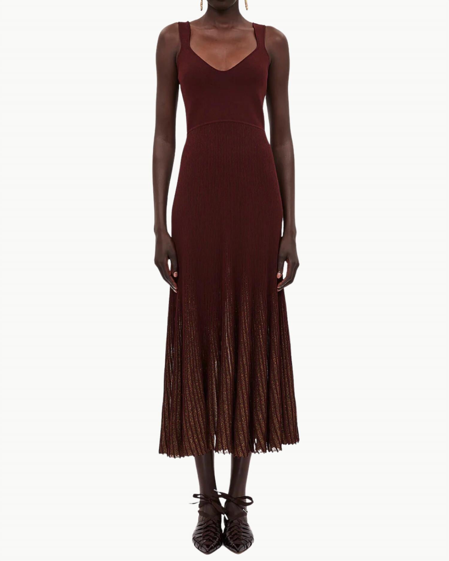 Ulla Johnson - Zariah Shimmer Sleeveless Maxi Dress