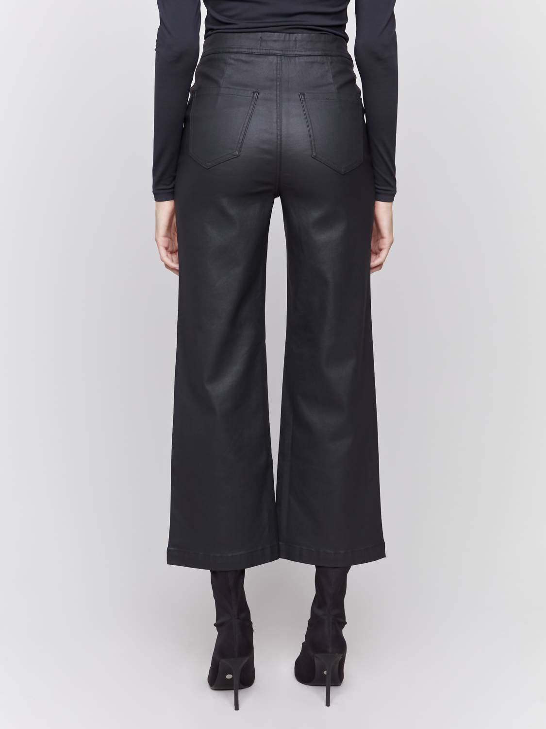 Charlie B - Wax Twill Flare Leg Pants