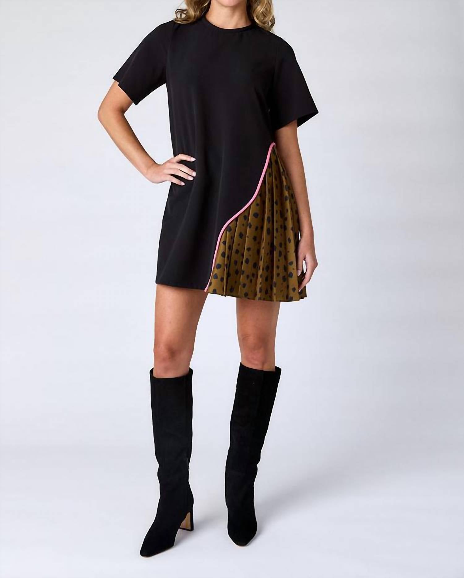 Crosby by Mollie Burch Graham Dress in black ink - women's dress