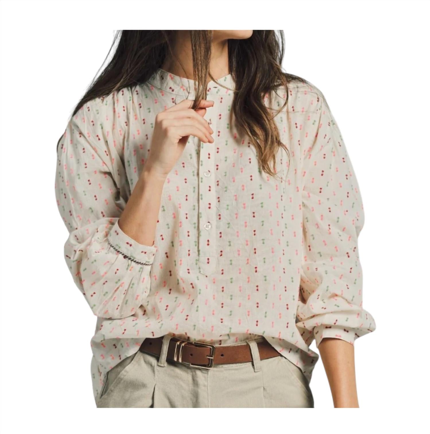 The Shirt - Confetti Stitch Tieghan Shirt