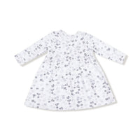ANGEL DEAR Kid's Long Sleeve Dress With Bloomer in caroline s calico - kids' dress - detail view