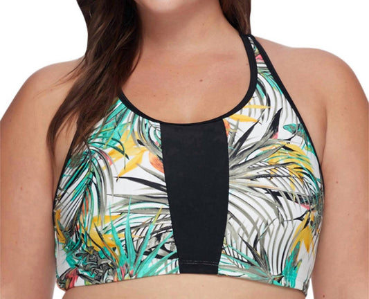 Skye - High Neck Bikini Top - PLUS