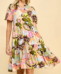 Les Amis - Tiger Lily Midi Dress