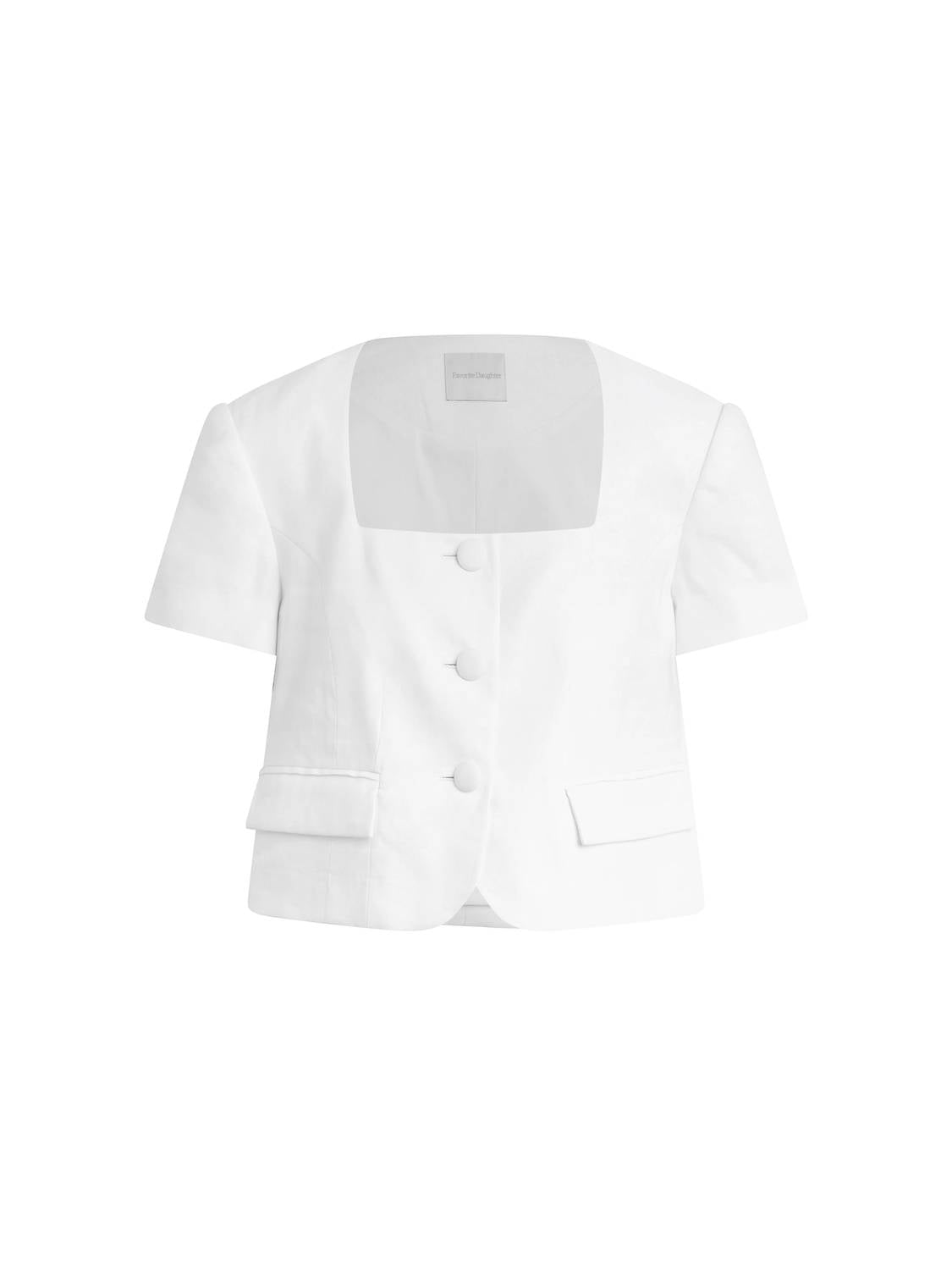 Favorite Daughter - Mayfair Linen Top