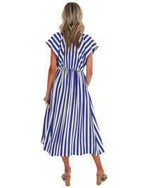 Umgee - Women's Hometown Honey Stripe Midi Dress
