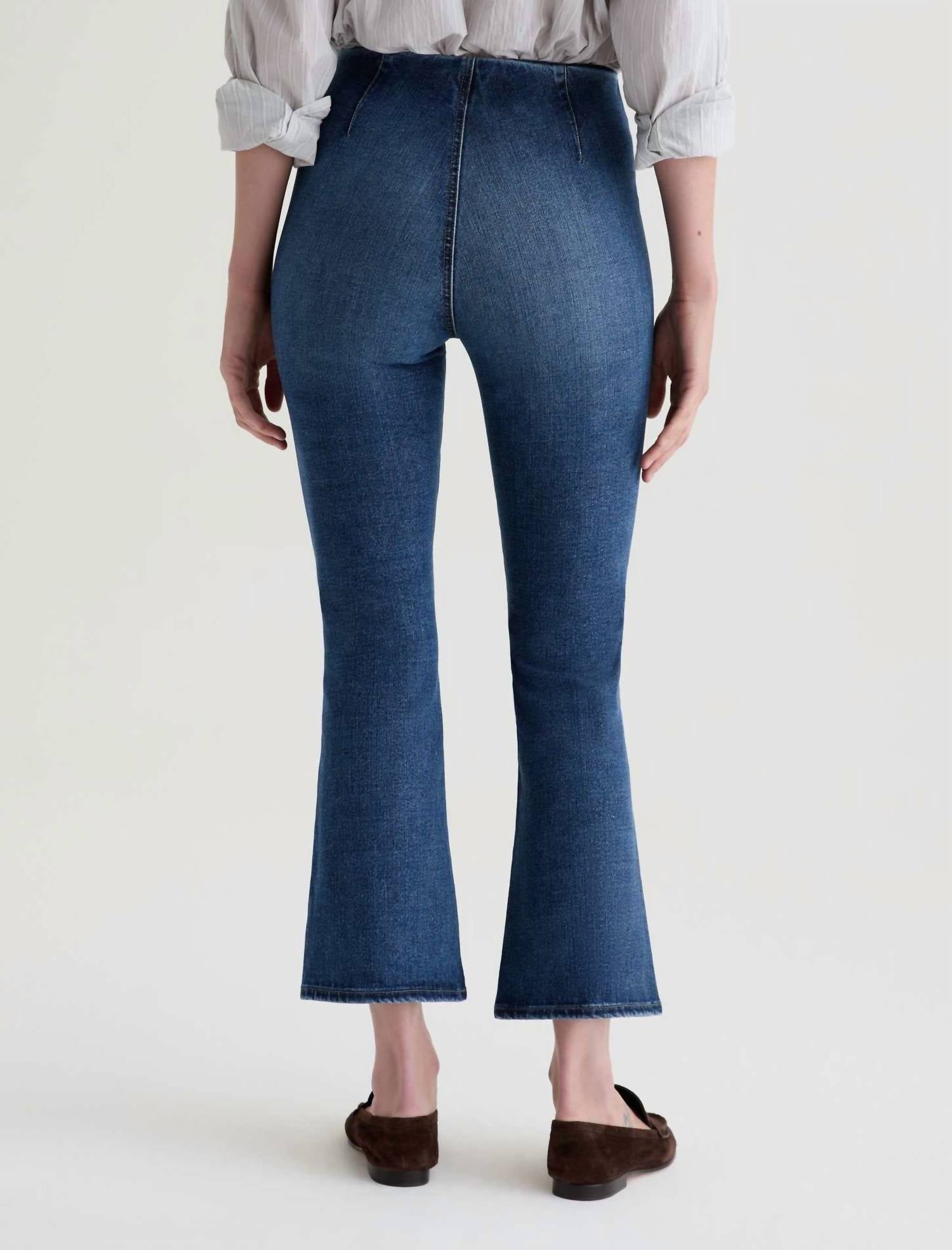 Ag Jeans - Farrah Pull On Boot Crop Jeans