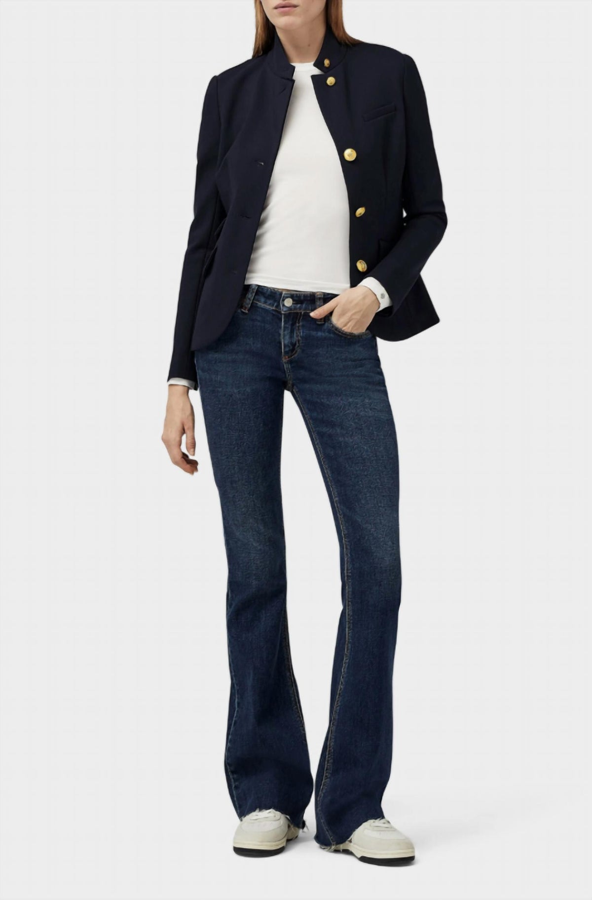 Rag & Bone - Kinsley Low Rise Bootcut Jeans