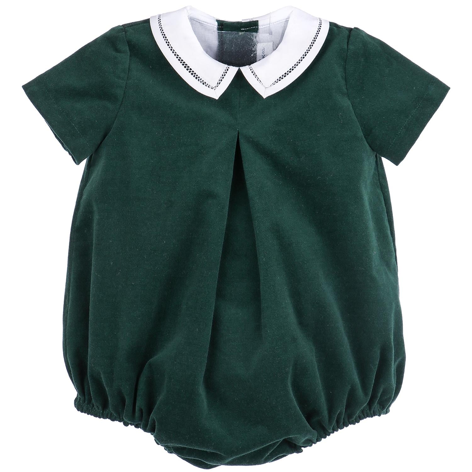 Sophie & Lucas - Kids Holly Jolly Boy Bubble Romper