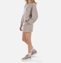 Jetty Lily Crewneck Sweatshirt in warm grey - women's sweater - alternate view