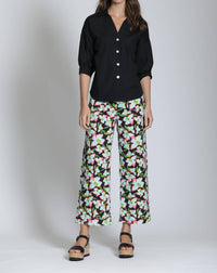 Apny - Printed Patch Pocket Pants