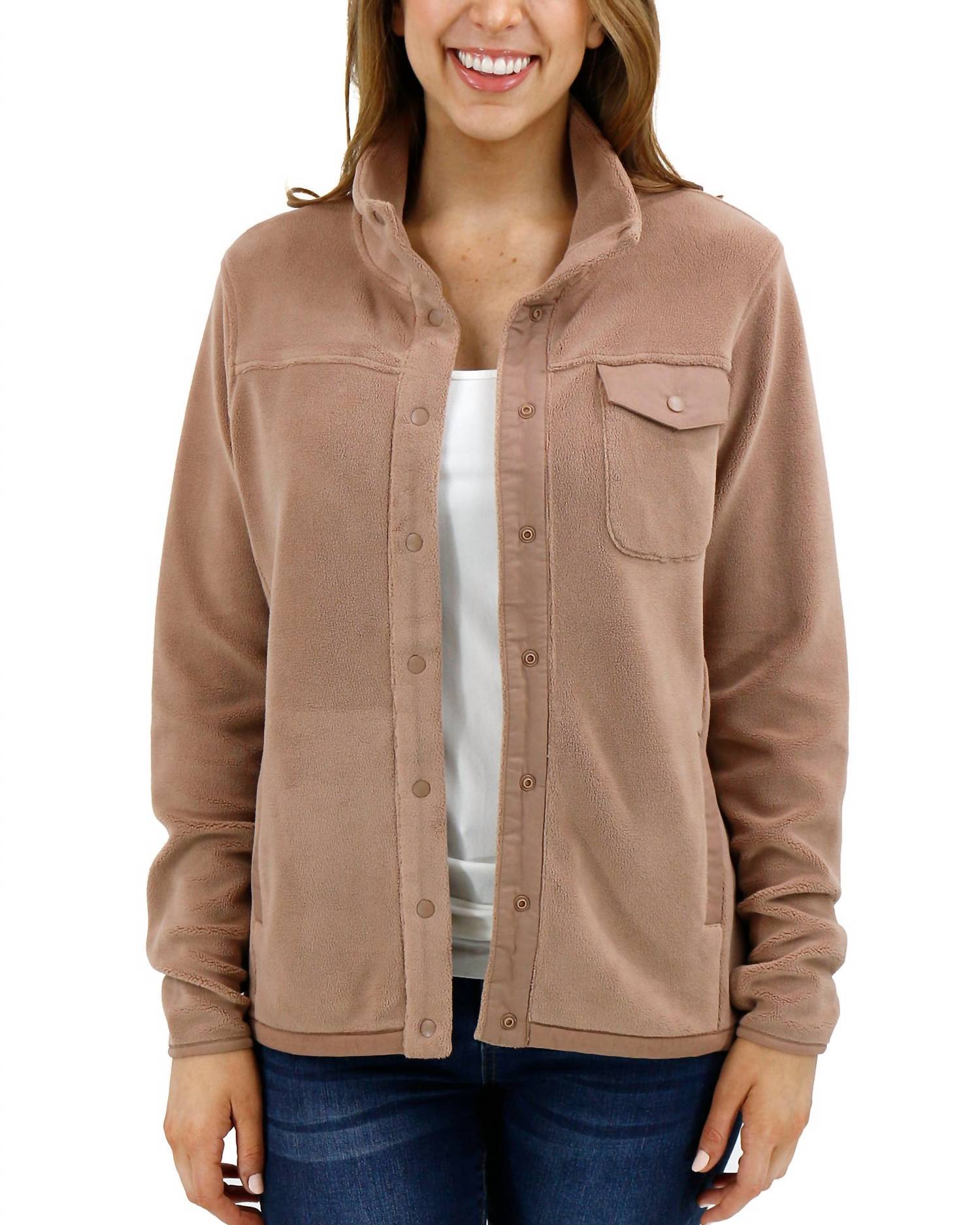 Grace And Lace - Luxe Teddy Fleece Jacket