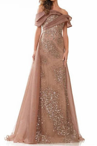 Colors Dress - Overskirt Embellished Gown