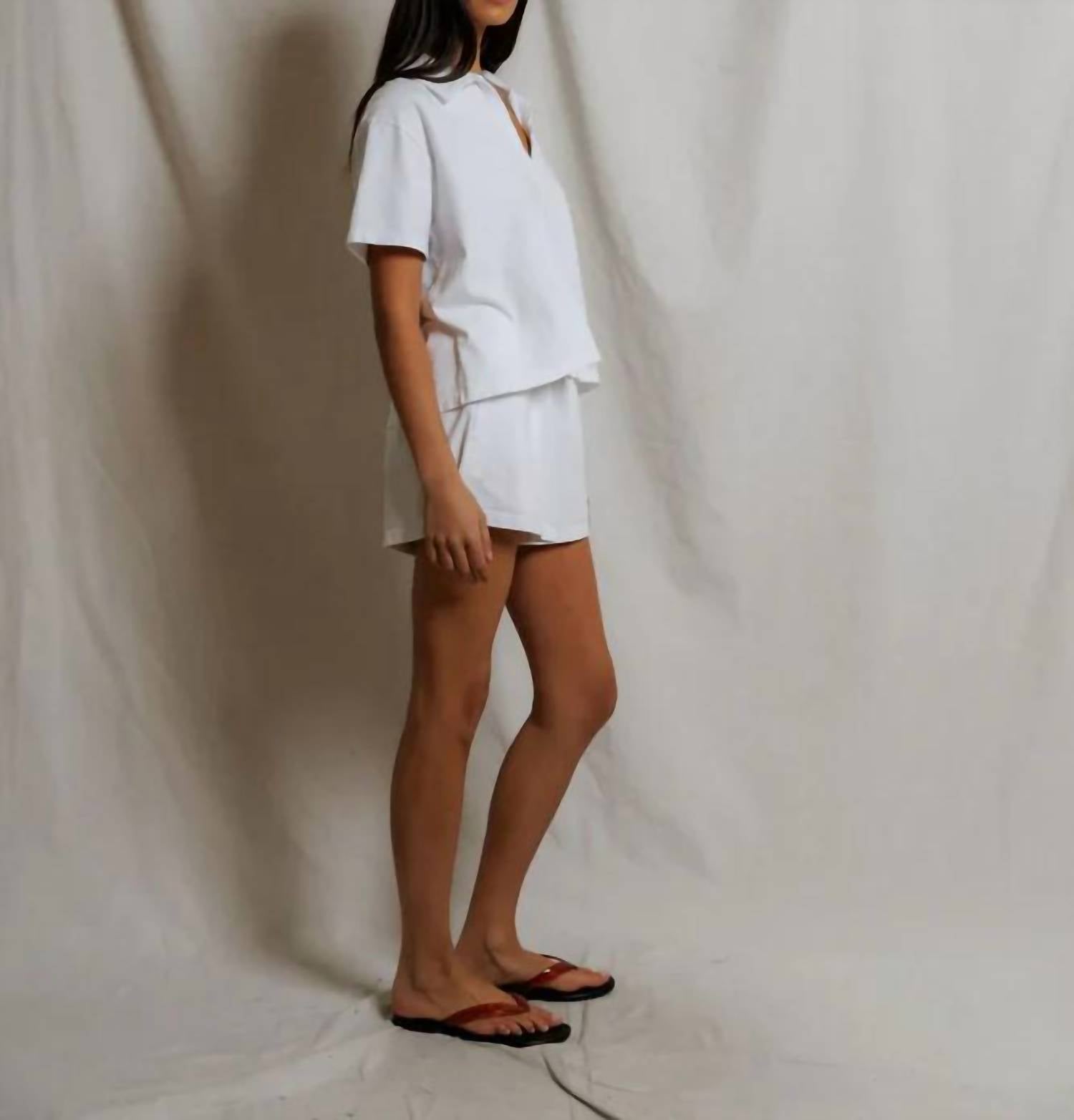 Perfectwhitetee - Liz Tennessee Jersey Pull On Short