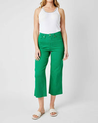 Judy Blue - High Waist Garment Dyed Wide Leg Pants