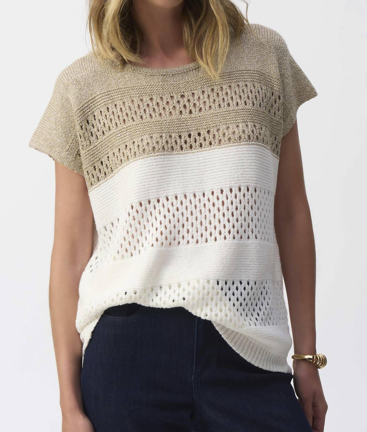 Joseph Ribkoff - Striped Casual Pullover