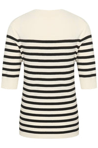 Soaked In Luxury - Spina Slim Fit Crew Neck Pullover Sweater