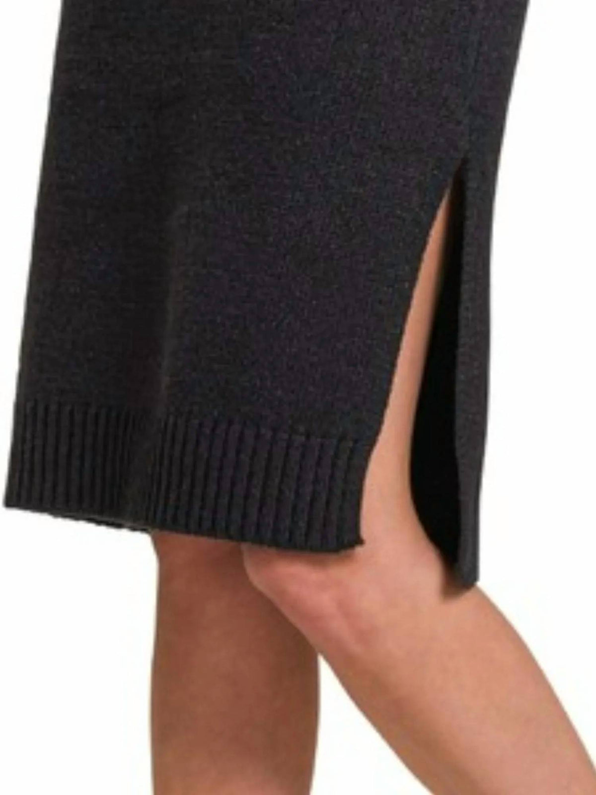 Zenana - Turtleneck Sweater Dress