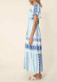 Hale Bob - Women's Pruie Embroidered Maxi Dress
