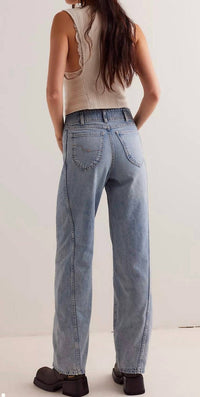Free People - Aster Straight Leg Jeans