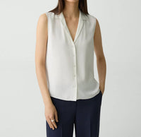Theory - Camp Collar Top