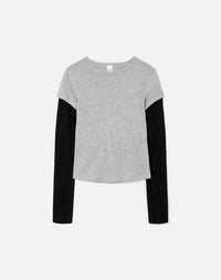Re/Done - Women's Slim Layer Long Sleeve Top