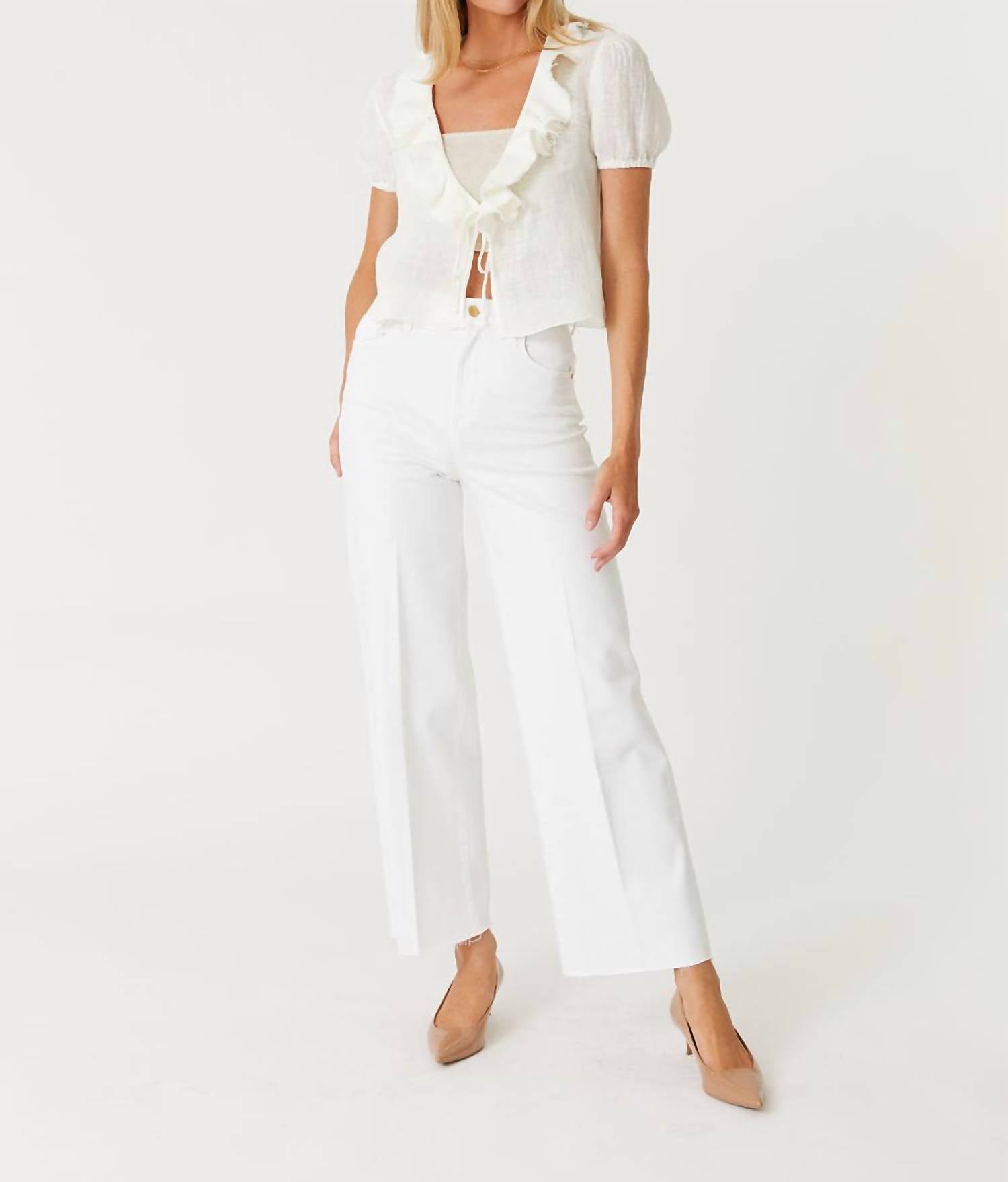 Level99 - Hudson Wide Leg Jeans