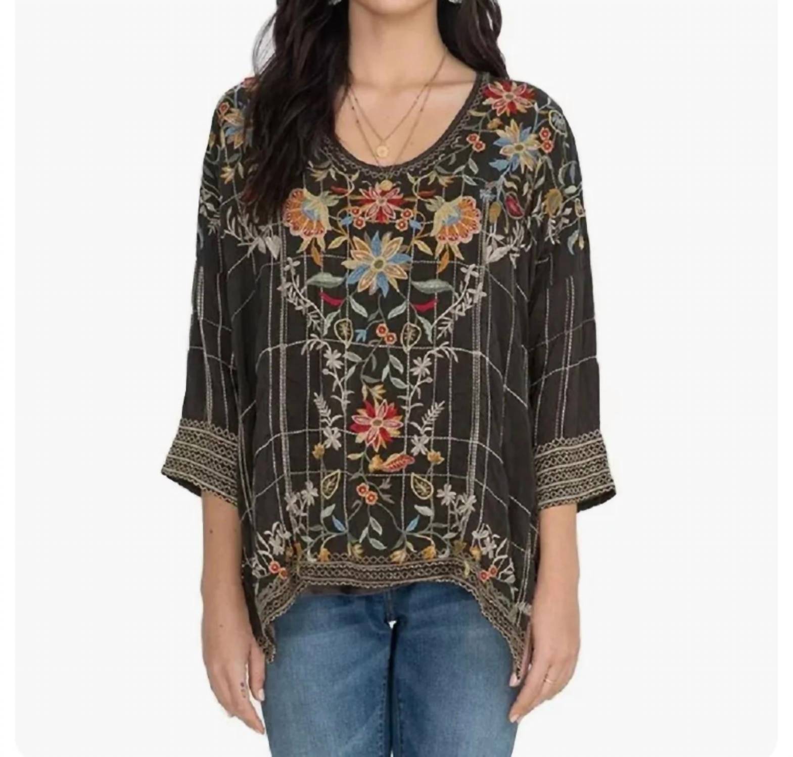 Johnny Was - Embroidered Sienna Blouse