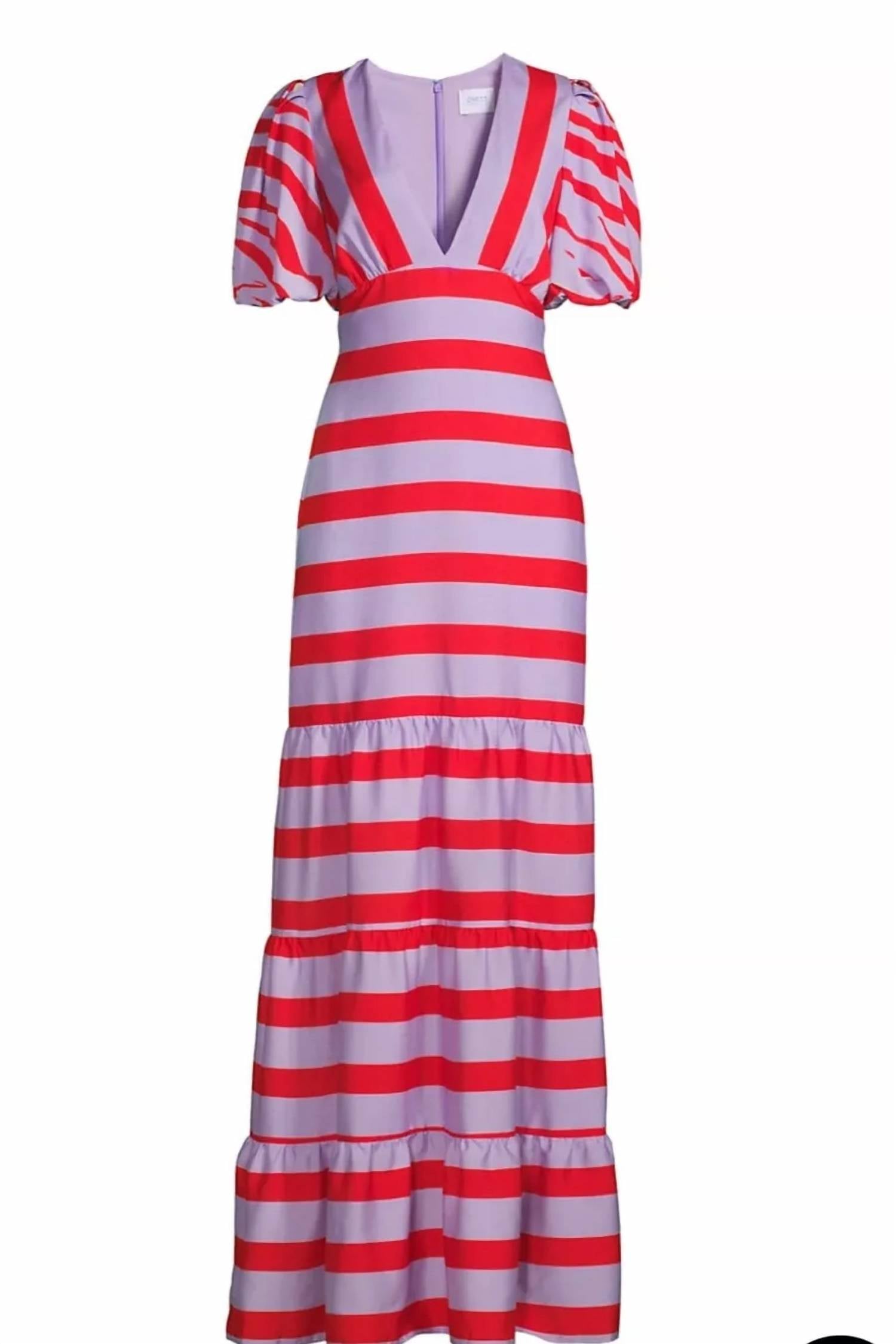 One33 Social - Cabana Stripe Maxi`dress
