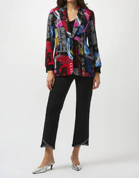 Joseph Ribkoff - Newspaper Print Blazer