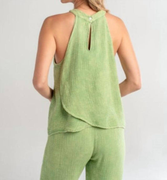 Red Haute - Women's Tulip Halter Tank Top