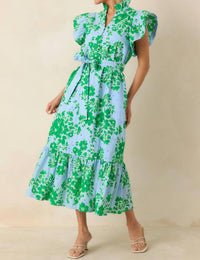 Entro - Fresh Air Floral Maxi Dress